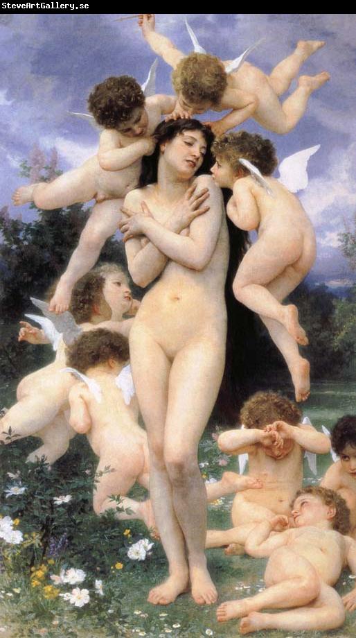 Adolphe William Bouguereau Return of Spring